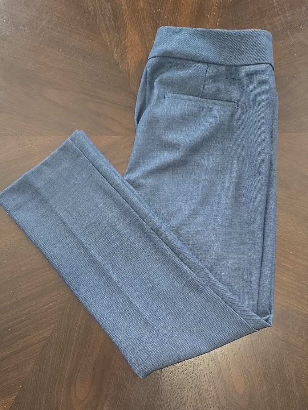 Ann Taylor Cropped Navy Dress Pants